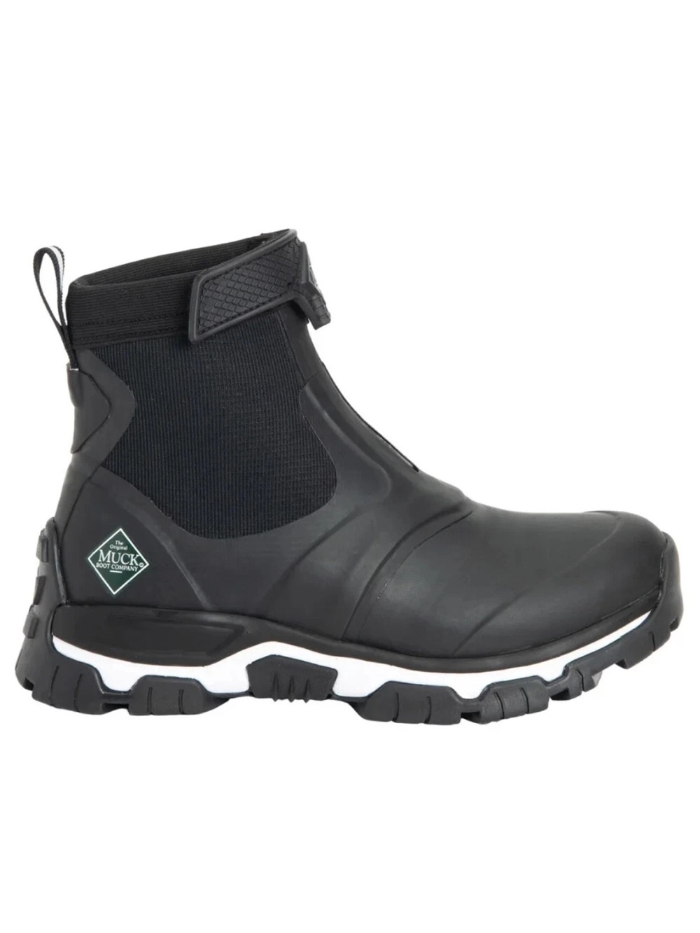 MUCK BOOTS  WOMENS APEX MID ZIP WATERPROOF BOOTS BLACK BRAND NEW W/BOX